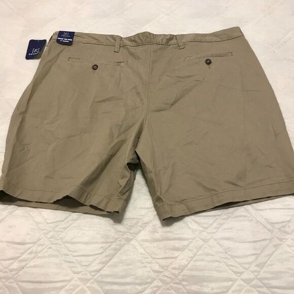 George tan flat front shorts size 46 nwt - Picture 5 of 5